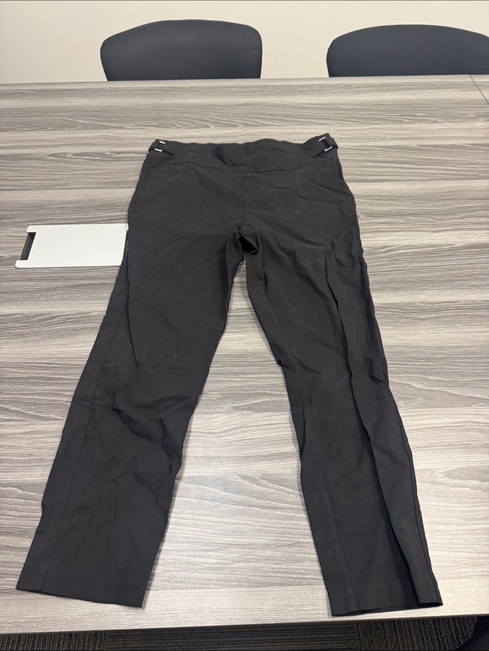Maurices Black Straight-Leg Women's Pants